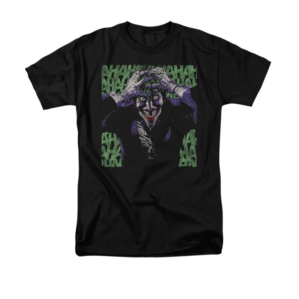 The Joker Insanity Batman DC Comics Adult T-Shirt - Image 1
