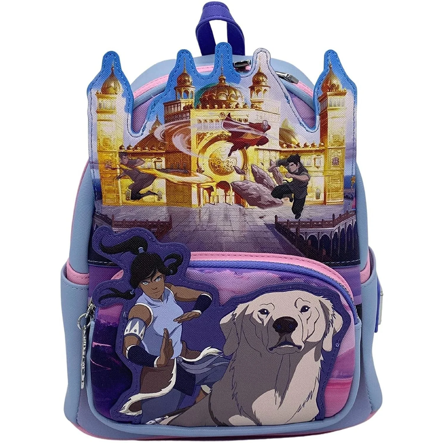 The Legend of Korra Mini Backpack Double Strap Shoulder Bag Purse - Image 1