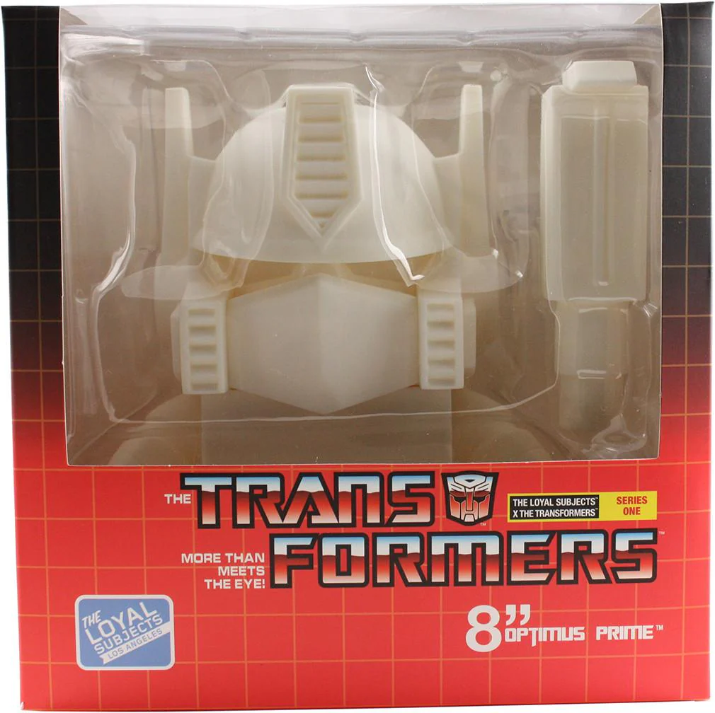 The Loyal Subjects Transformers Optimus Prime DIY Vinyl Figure 8′