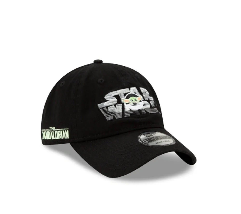 The Mandalorian Star Wars Wordmark New Era 9TWENTY Adjustable Cap Hat - Image 1