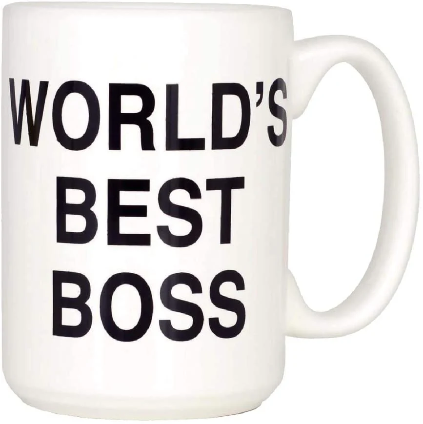 The Office World's Best Boss Coffee Mug - Image 1