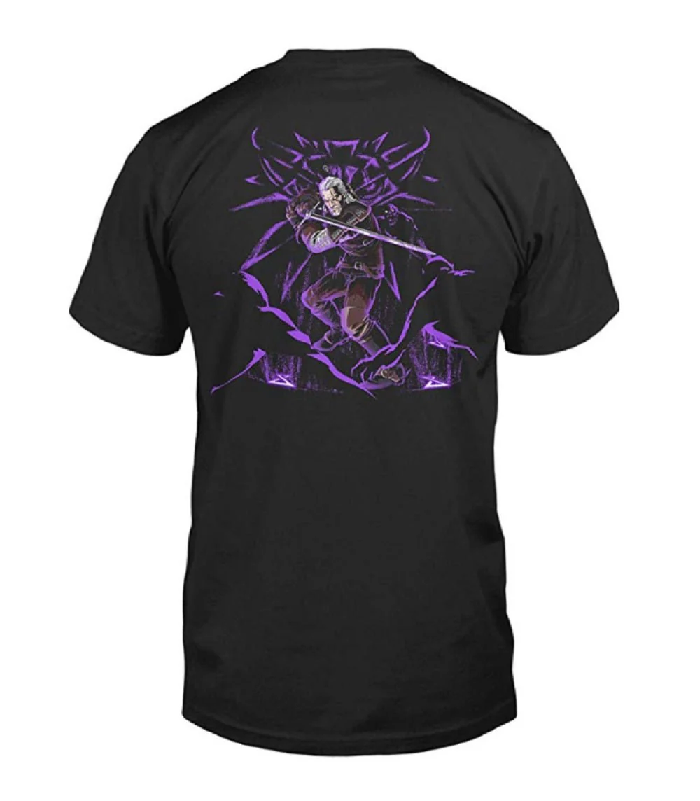 The Witcher 3 Butcher of Blaviken Adult Pocket T Shirt - Image 1