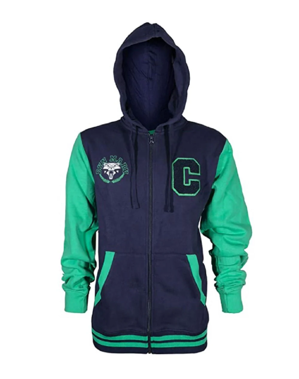 The Witcher 3 Cat School Pride Men's Gamer Zip-Up Hoodie - Image 1
