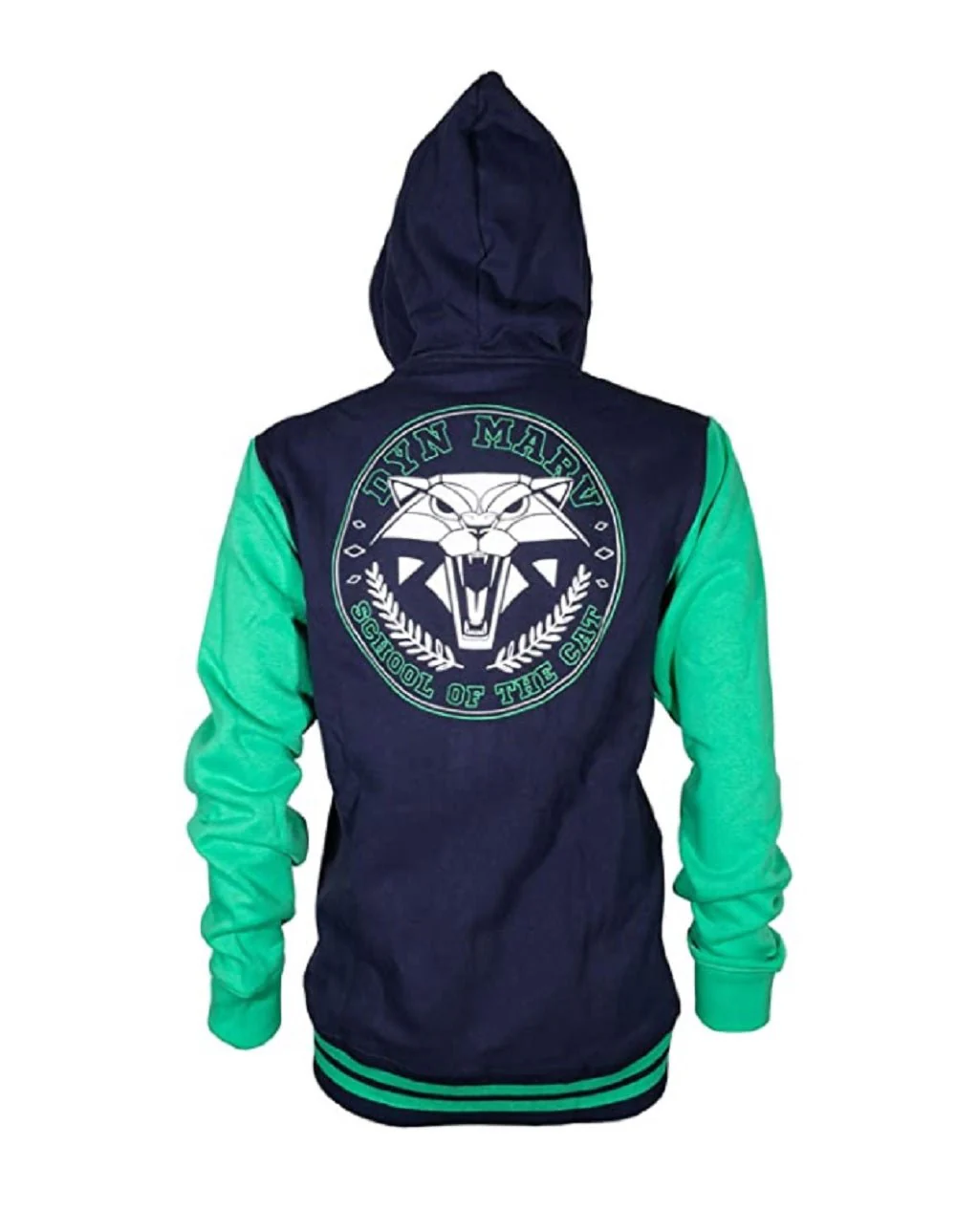 The Witcher 3 Cat School Pride Men's Gamer Zip-Up Hoodie - Image 2