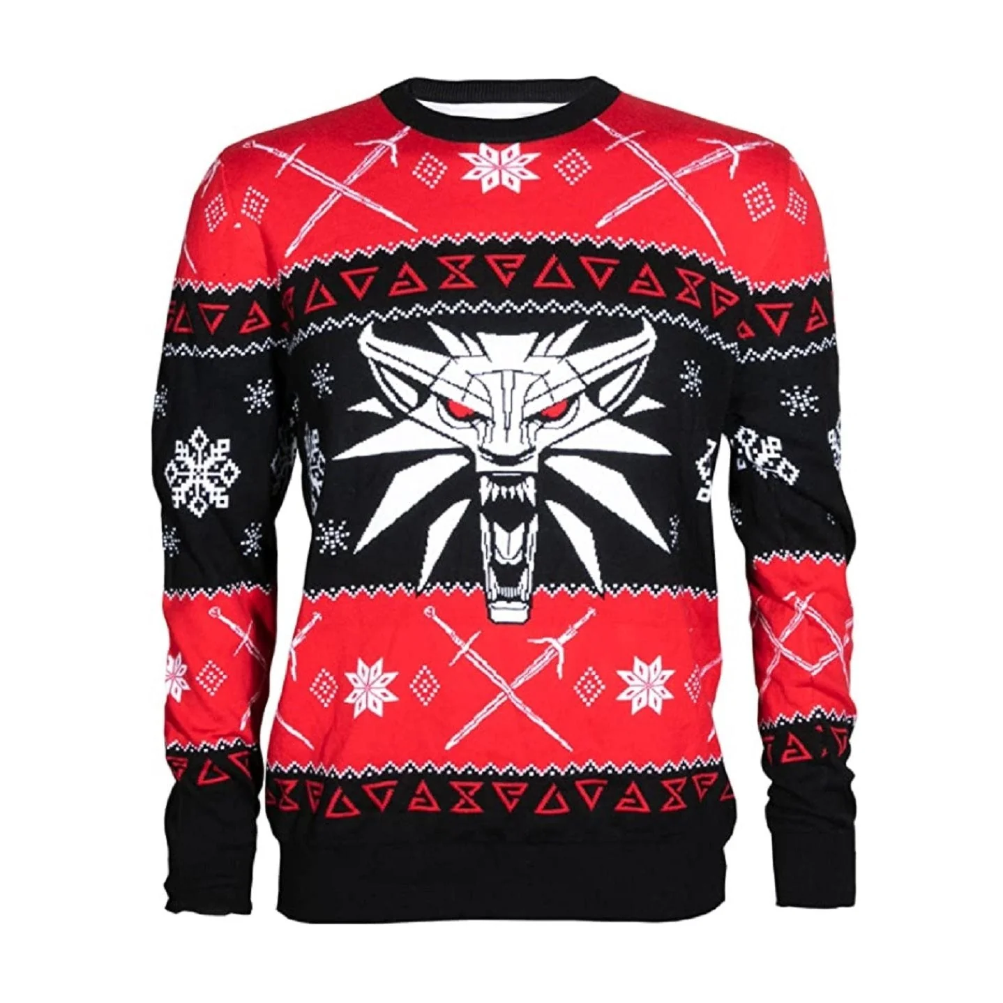 The Witcher 3 Dreaming of A White Wolf Ugly Christmas Holiday Sweater