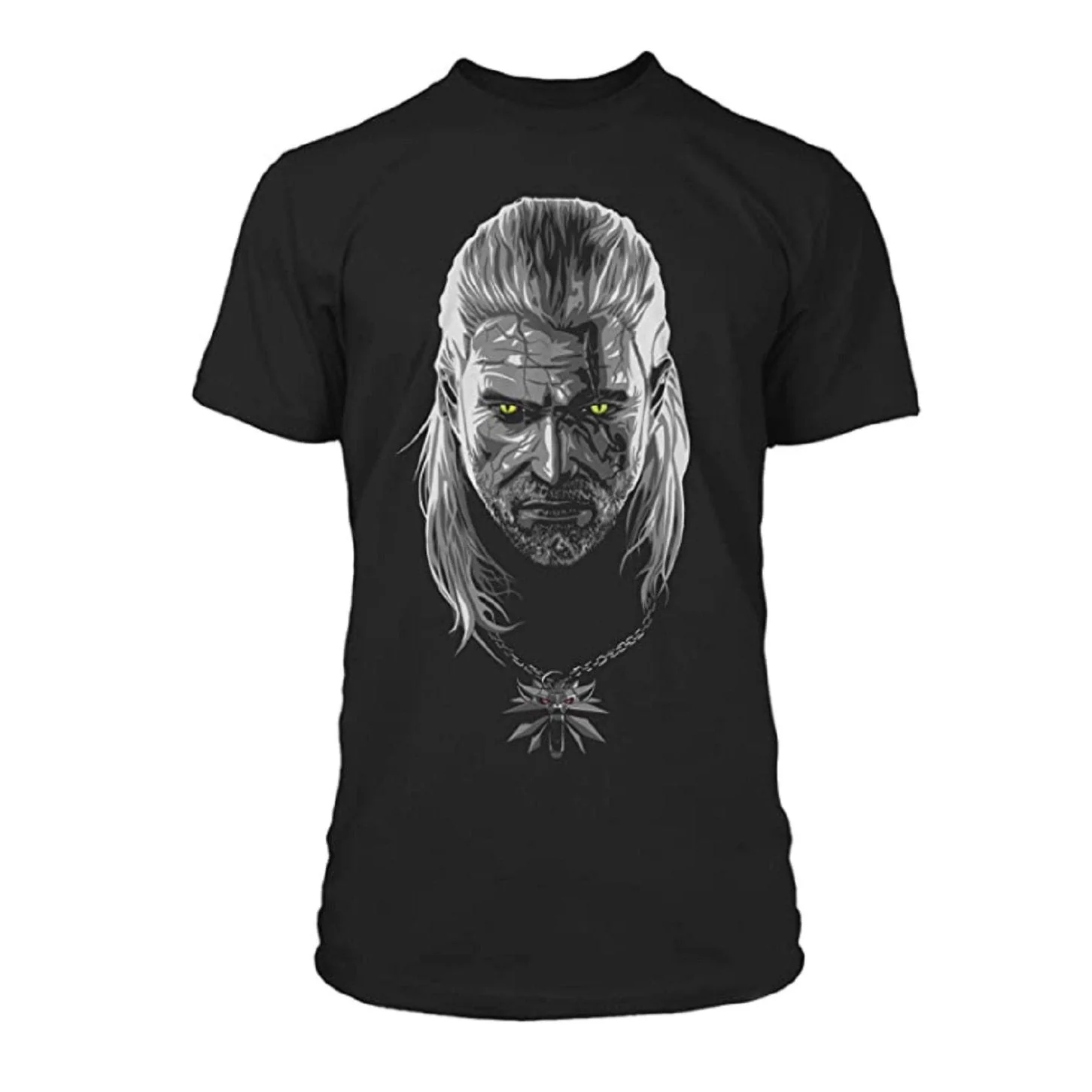 The Witcher 3 Geralt Toxicity Offcially Licesned Adult T Shirt - Image 1