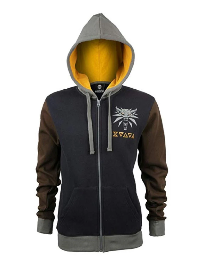 The Witcher 3 Runestone Adult Zip-Up Hoodie - Image 1
