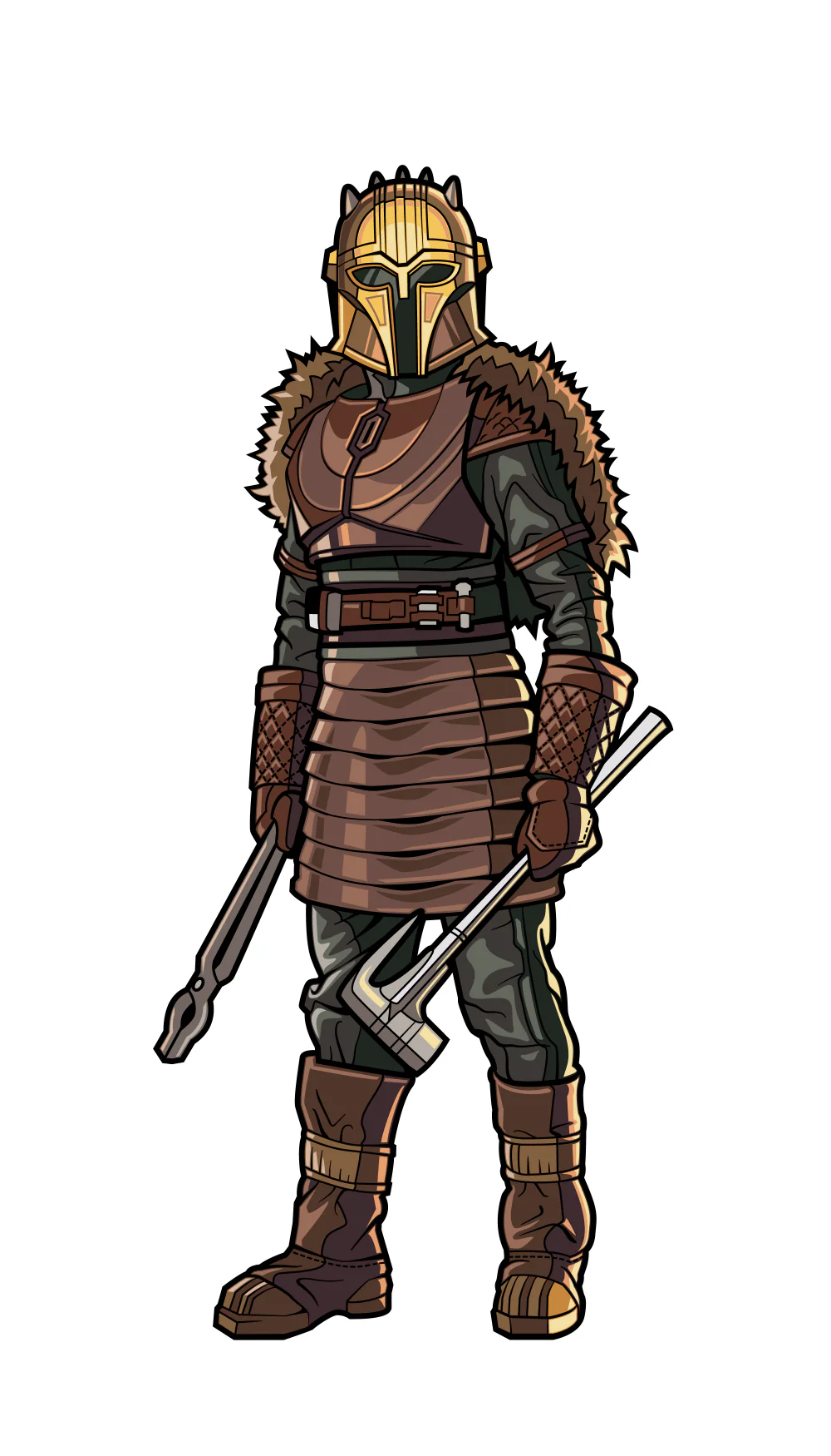 FiGPiN AP Artist Proof Star Wars The Mandalorian The Armorer 576 Collectible Enamel Pin - Image 1