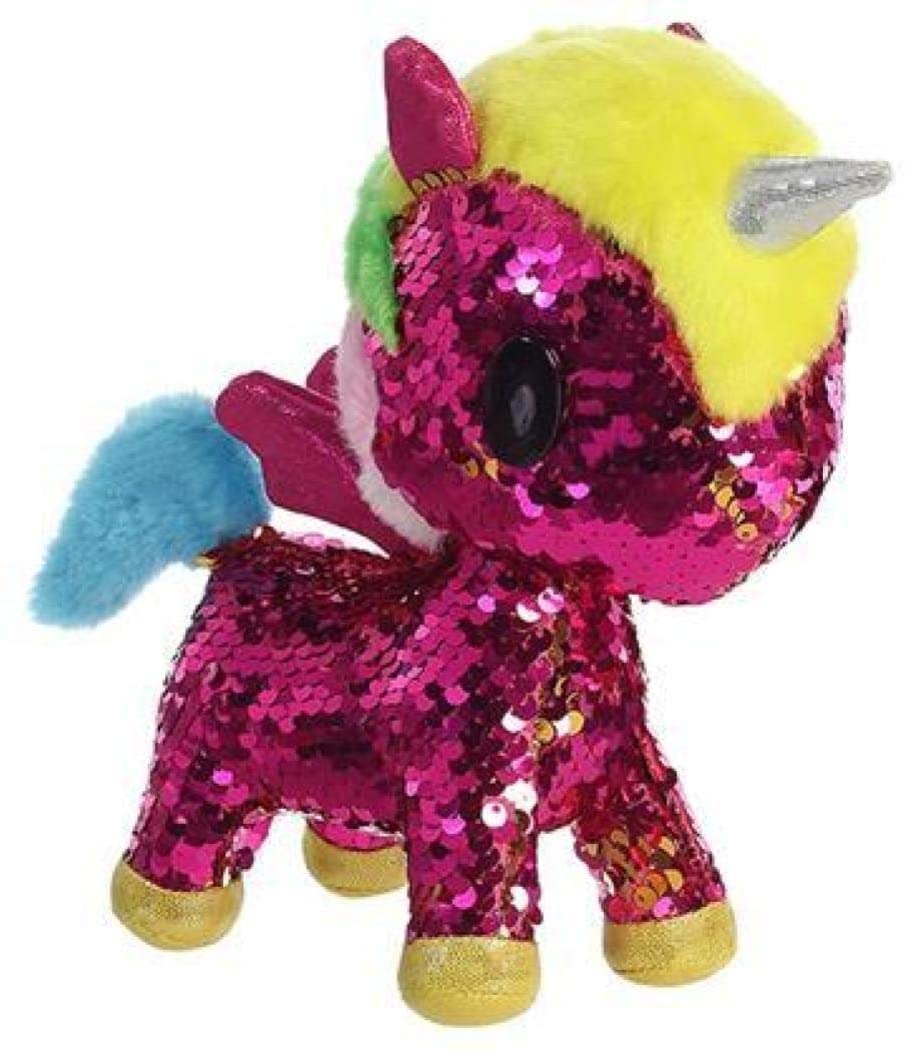 Tokidoki Aurora 7.5" Sequin Comet Unicorno Plush - Image 1