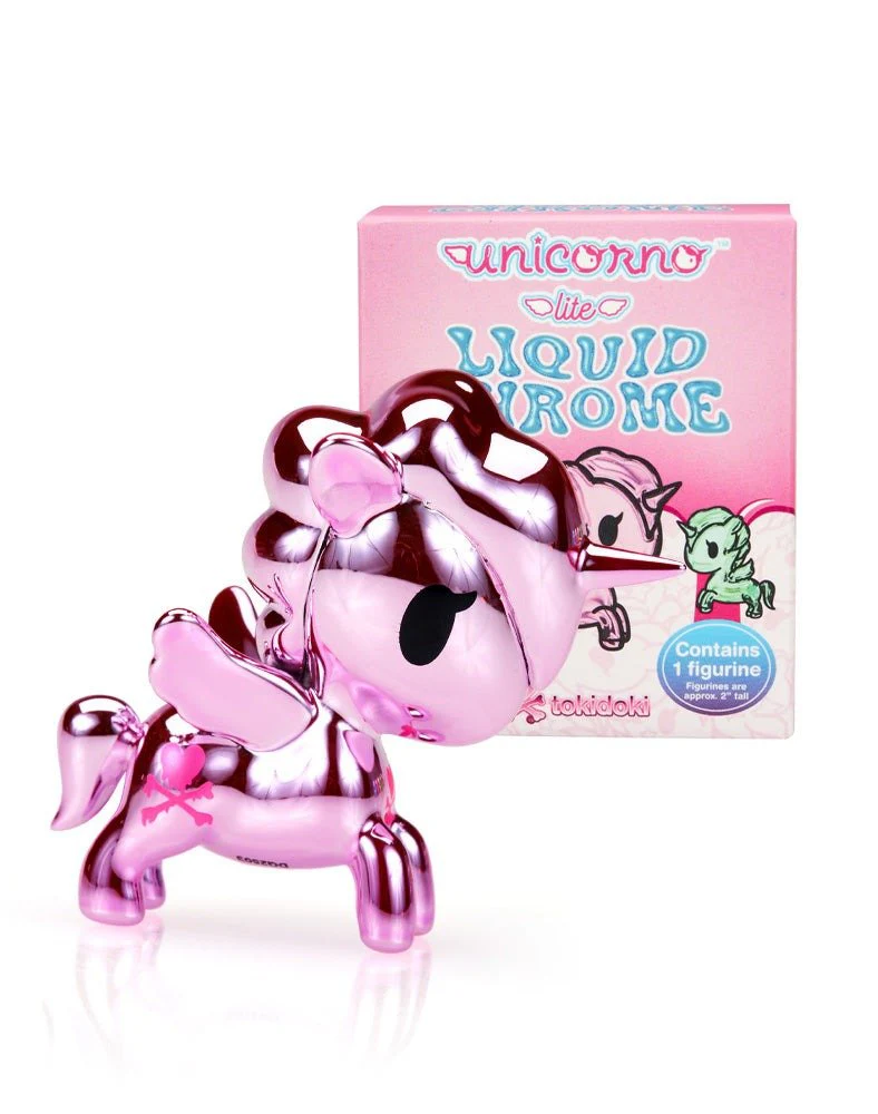 Tokidoki Unicorno Lite Liquid Chrome Blind Box - Image 1