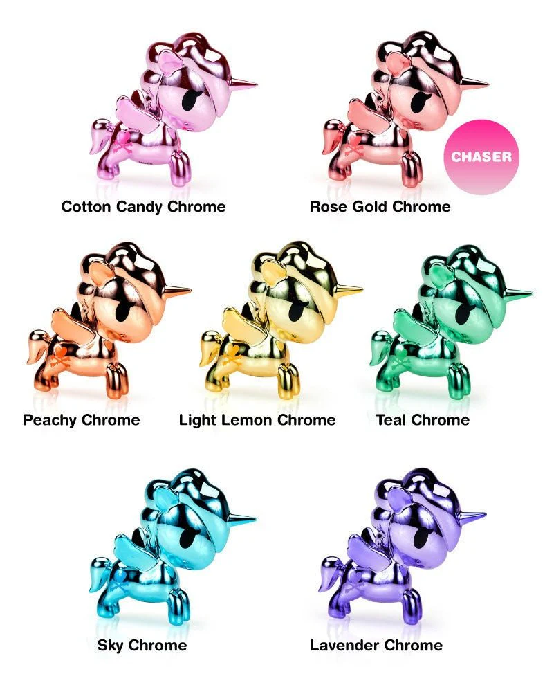 Tokidoki Unicorno Lite Liquid Chrome Blind Box - Image 2