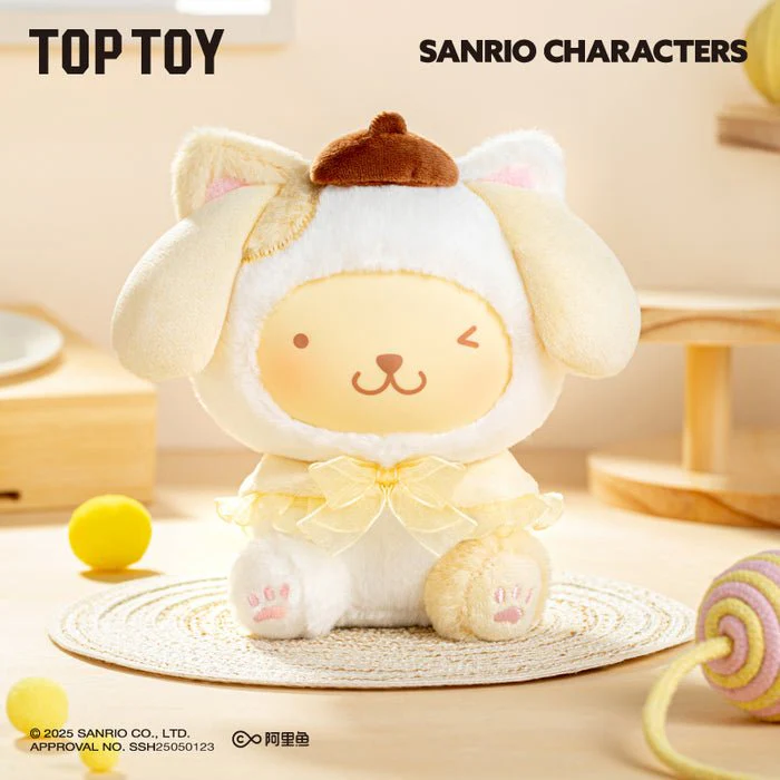 Top Toy Sanrio Play with Kittens Series Plush Keychains Gift Blind Box - Image 3
