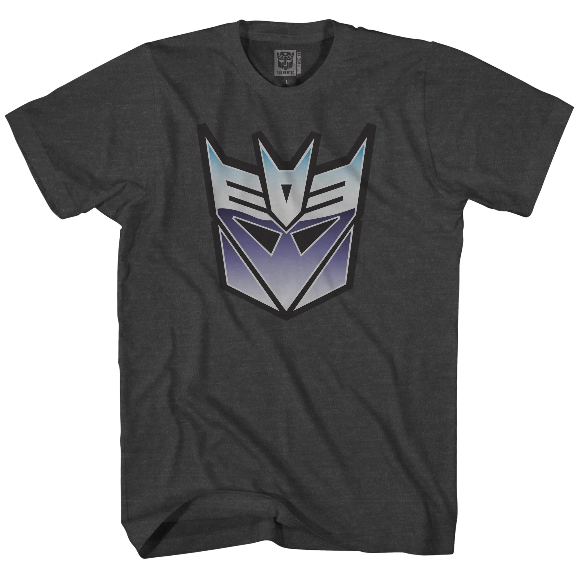 Transformers Decepticons Distressed Symbol Adult T-Shirt - Image 2
