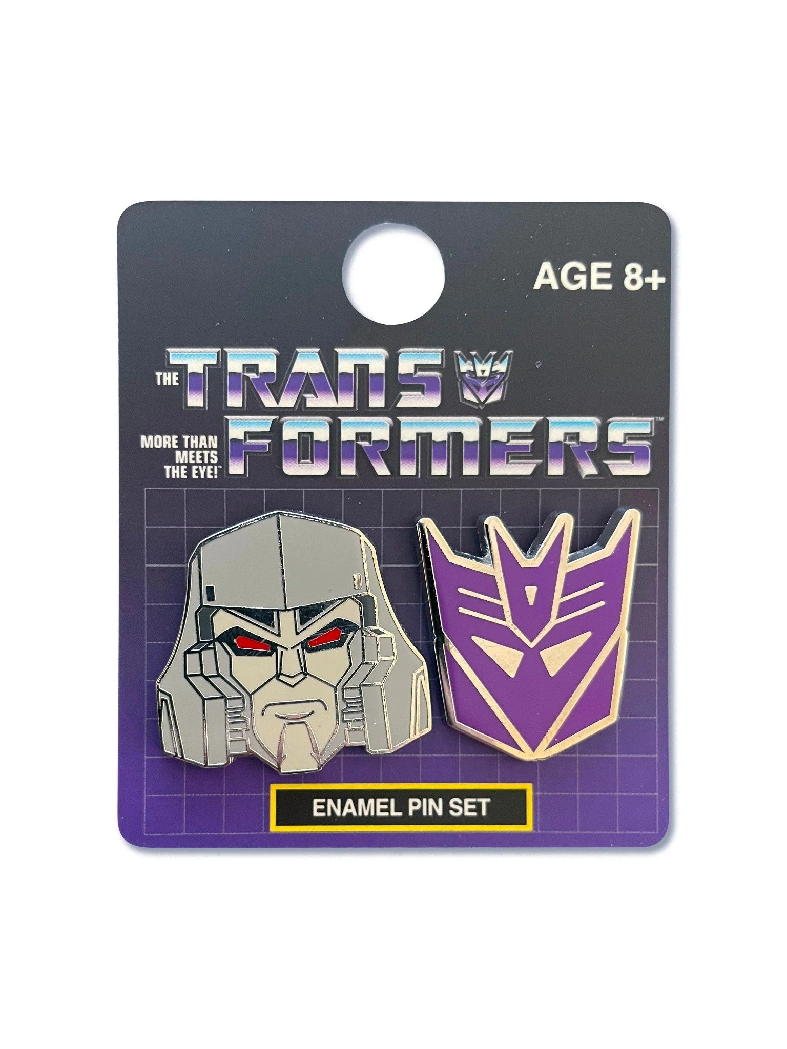 Transformers Decepticons Megatron And Symbol 2 Pack Enamel Pin Set - Image 3