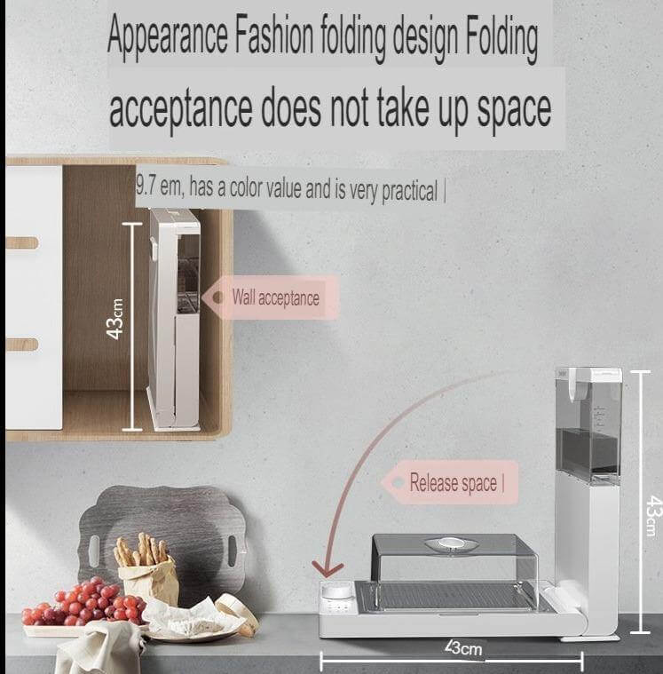 Large Capacity Multi-Layer Folding Electric Steamer Box - Image 3