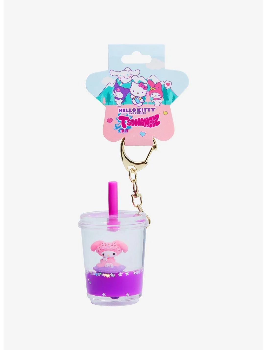 Tsunameez Hello Kitty And Friends Boba Assorted Key Chain - 1 Random - Image 2