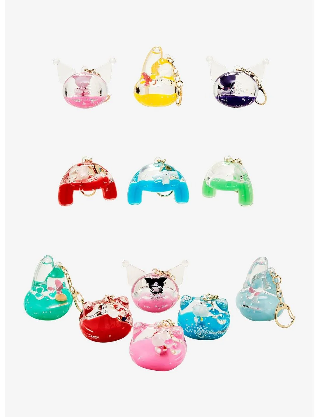 Tsunameez Hello Kitty And Friends Heads Assorted Key Chain - 1 Random - Image 2