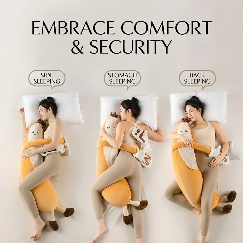 Sleep Buddy Relaxer Hugging Pillow - Image 3