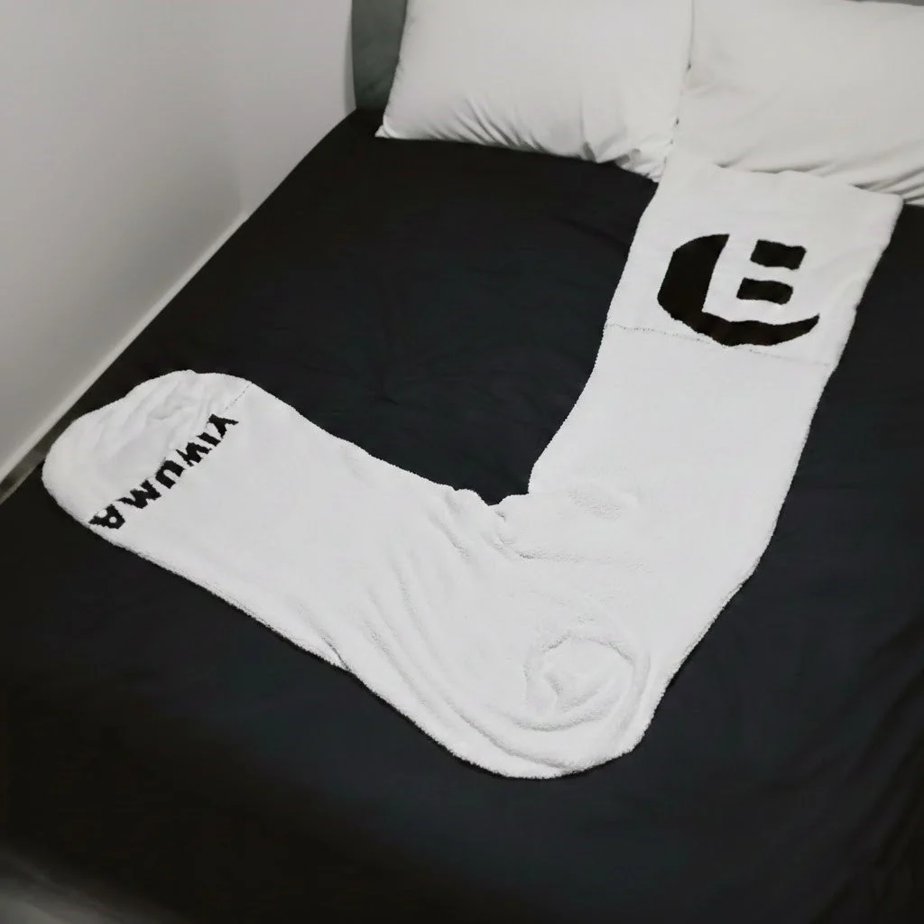 Giant Sock Cozy Sleeping Blanker Bag - Image 3