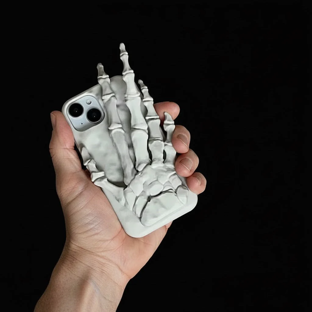 Skeleton Grip Gothic iPhone Case - Image 2