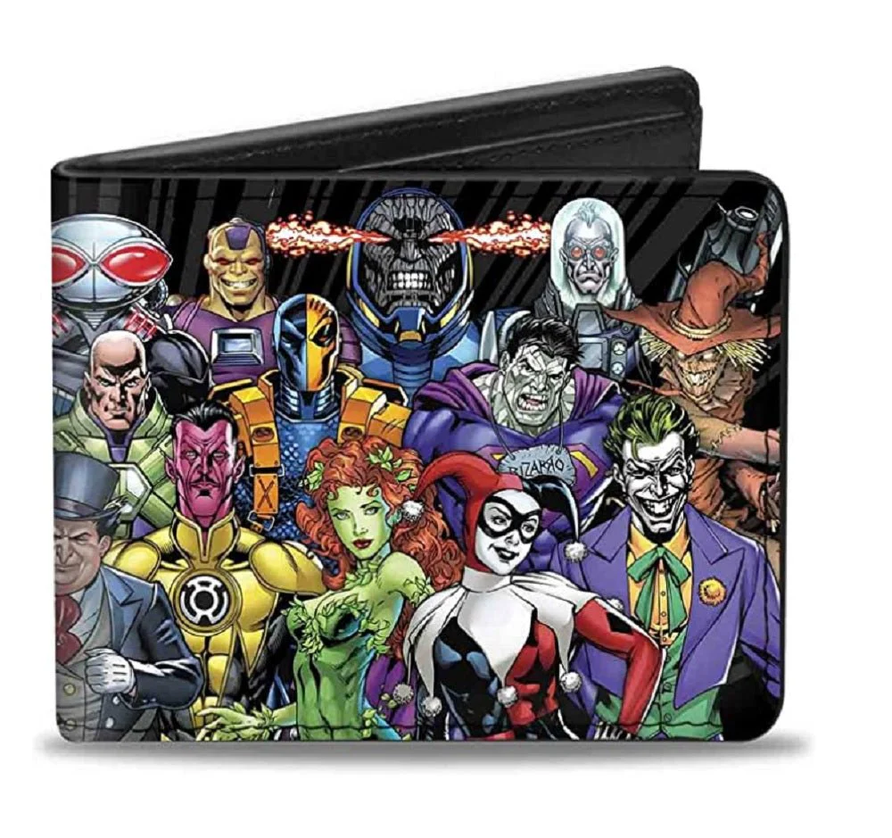 Villains Group Pose DC Comics Bi-fold Wallet - Image 1
