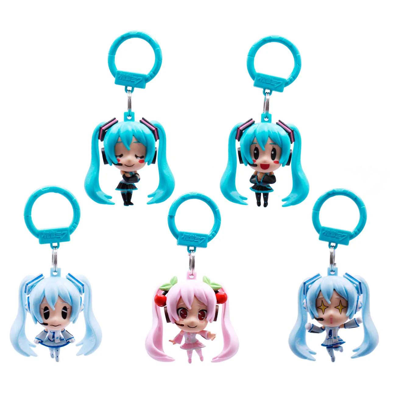 Vocaloid Hatsune Miku Figure Backpack Hangers Keychain Bag Clip Mystery Blind Bag - Image 2