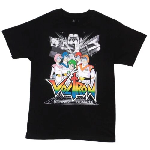 Voltron Defender Of The Universe Pilots Adult T-Shirt - Image 2