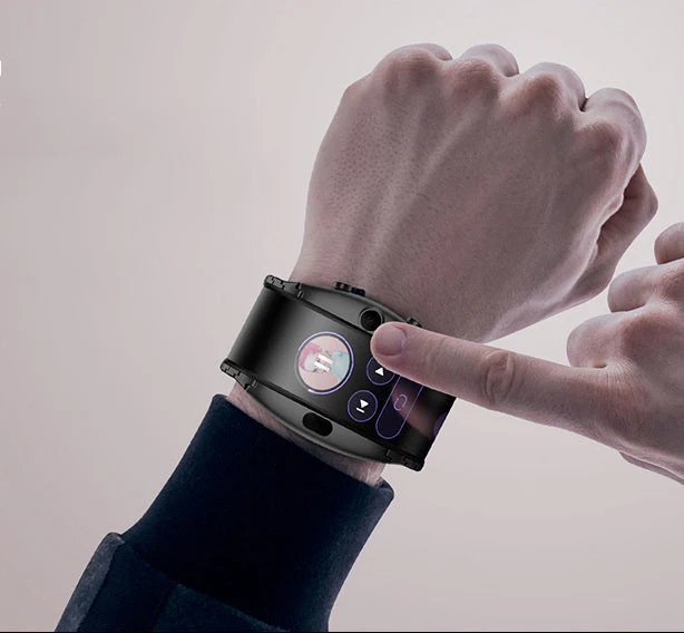 Elegant Flexible Timepiece Bluetooth Smart Watch - Image 2