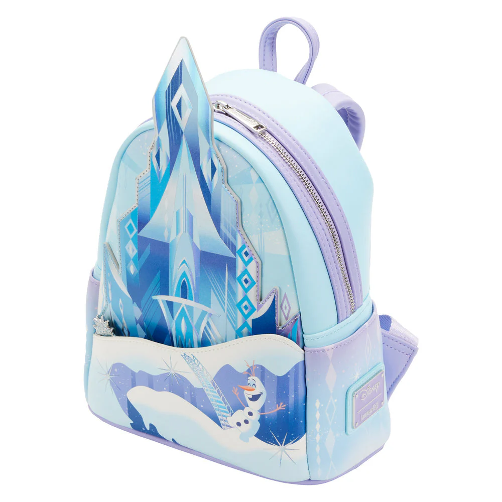 Loungefly Disney Frozen Princess Castle Womens Mini Backpack Purse - Image 3