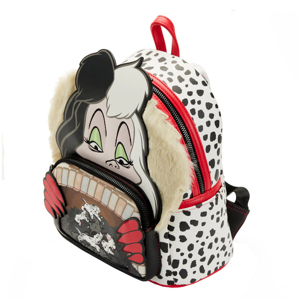 Loungefly Disney 101 Dalmatians Cruella De Villains Scene Mini Backpack - Image 3