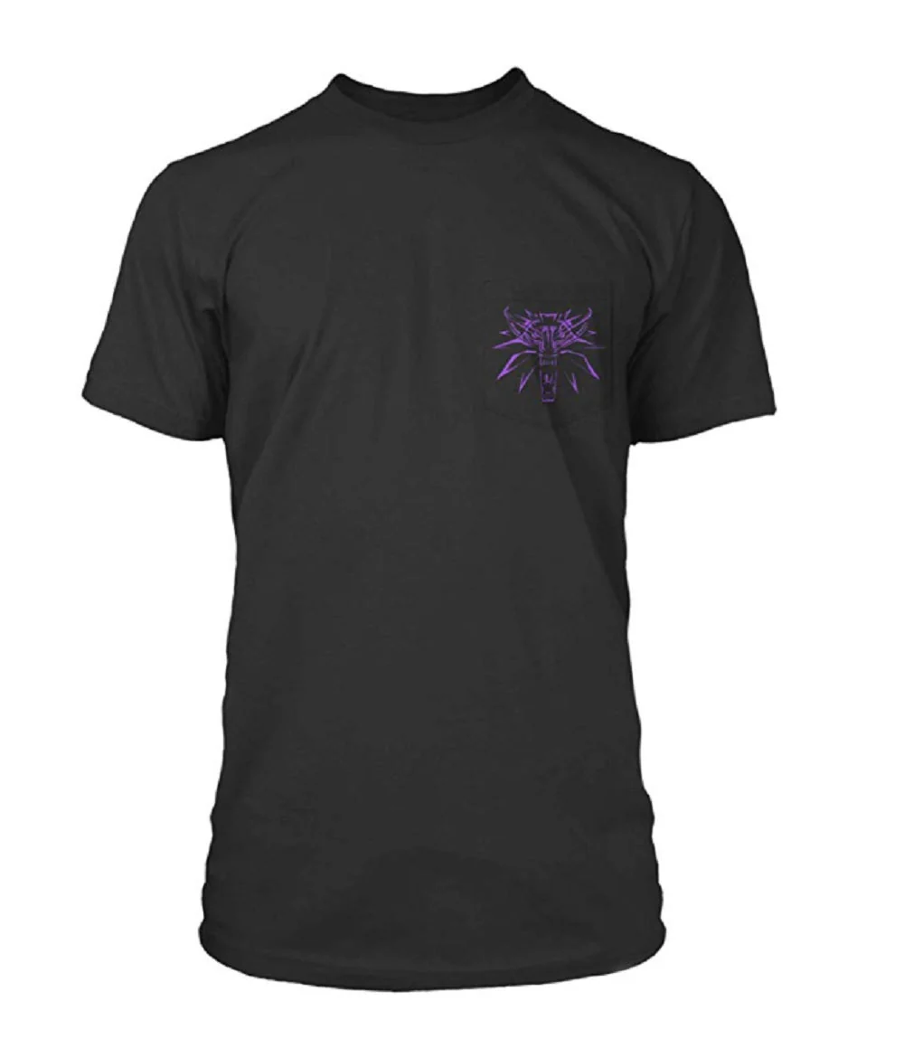 The Witcher 3 Butcher of Blaviken Adult Pocket T Shirt - Image 2