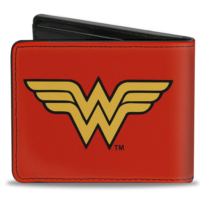 Wonder Woman Symbol DC Comics Bi-fold Wallet - Image 2