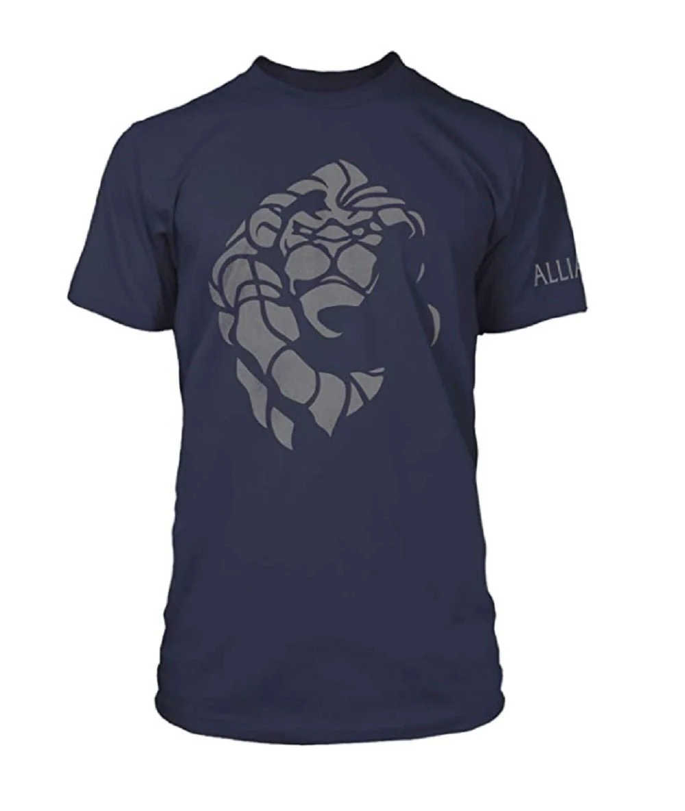 World of Warcraft Alliance Always WOW Gamer Adult T-Shirt - Image 1