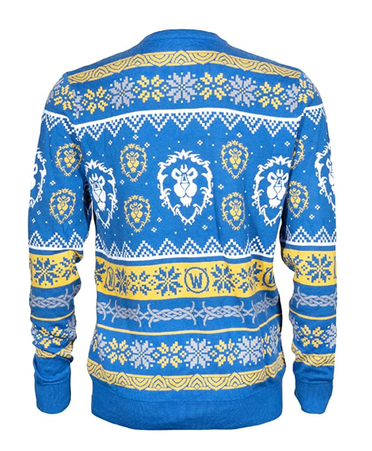 World of Warcraft Alliance Ugly Christmas Holiday Sweater - Image 2