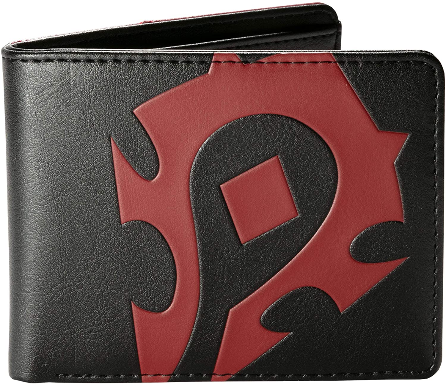 World of Warcraft Horde Loot Bi-Fold Wallet Navy/Gray - Image 1