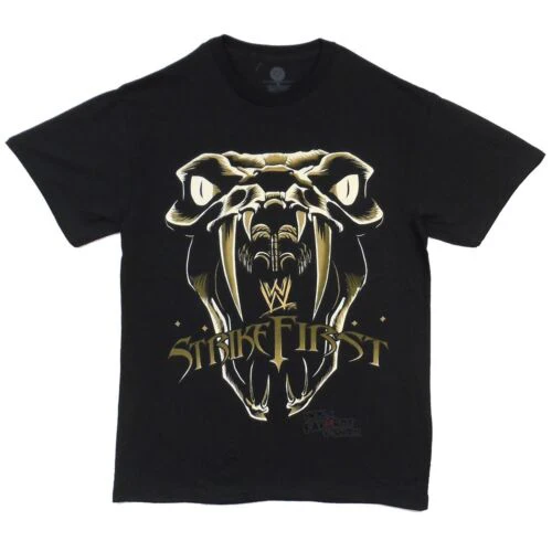 WWE RKO Strike First Wrestling Adult T-Shirt - Image 2
