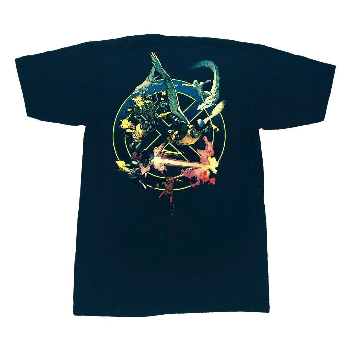 X-Men Classic Marvel Comics Adult T-Shirt - Image 2