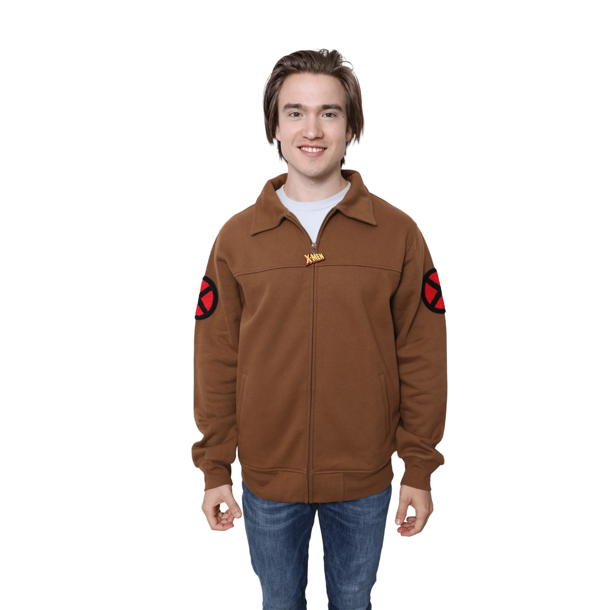 X-Men Cyclops 90's Animated Series Jacket Black Bird Marvel Comics Adult Jacket - Image 2