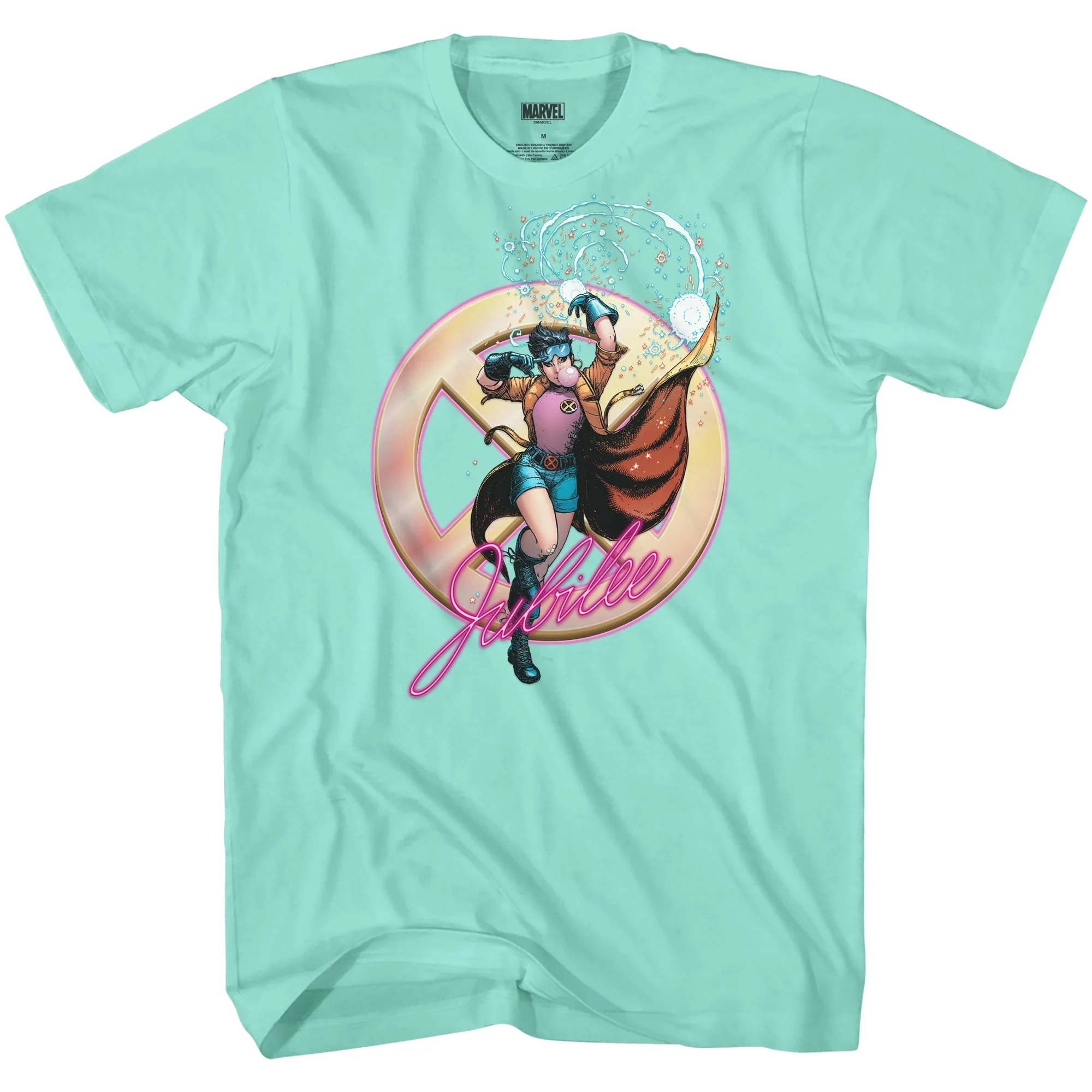 X-Men Jubilee Marvel Comics Adult T-Shirt - Image 1