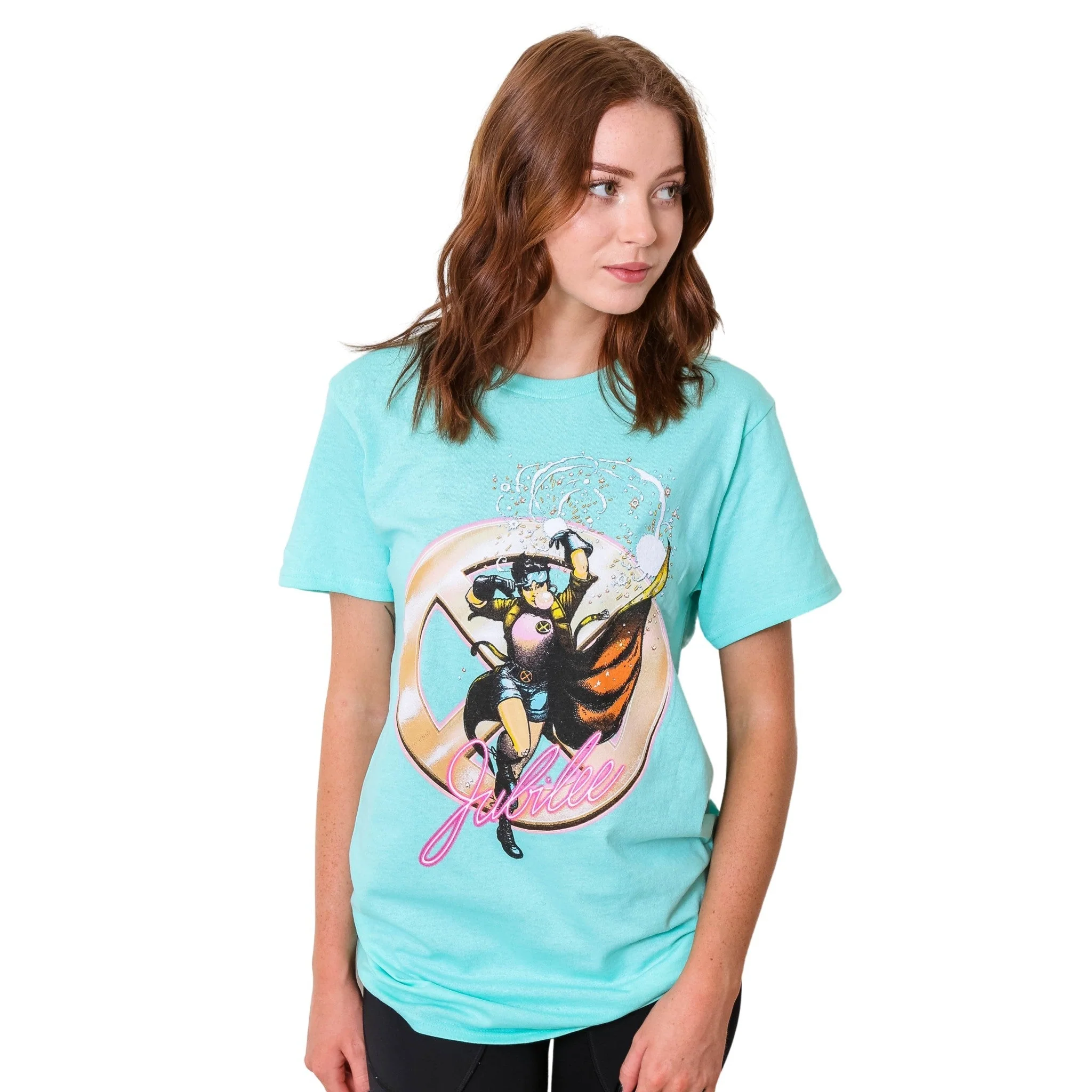 X-Men Jubilee Marvel Comics Adult T-Shirt - Image 3