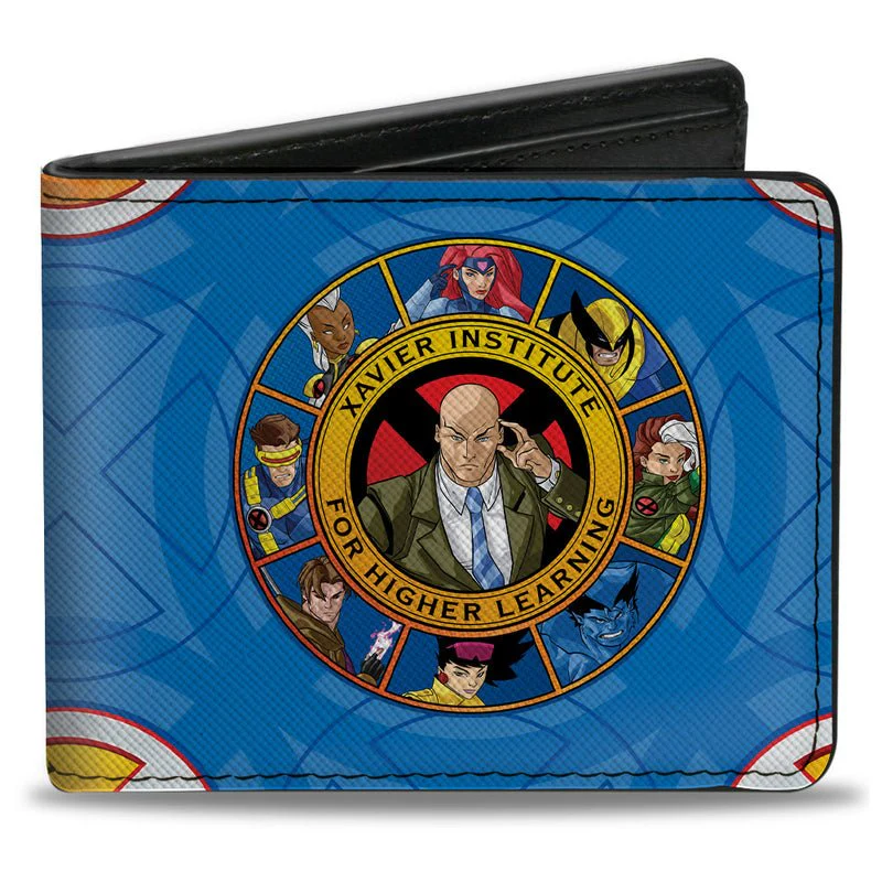 X-Men Professor X And Characters With Logo Marvel Bi-Fold Wallet - Image 1