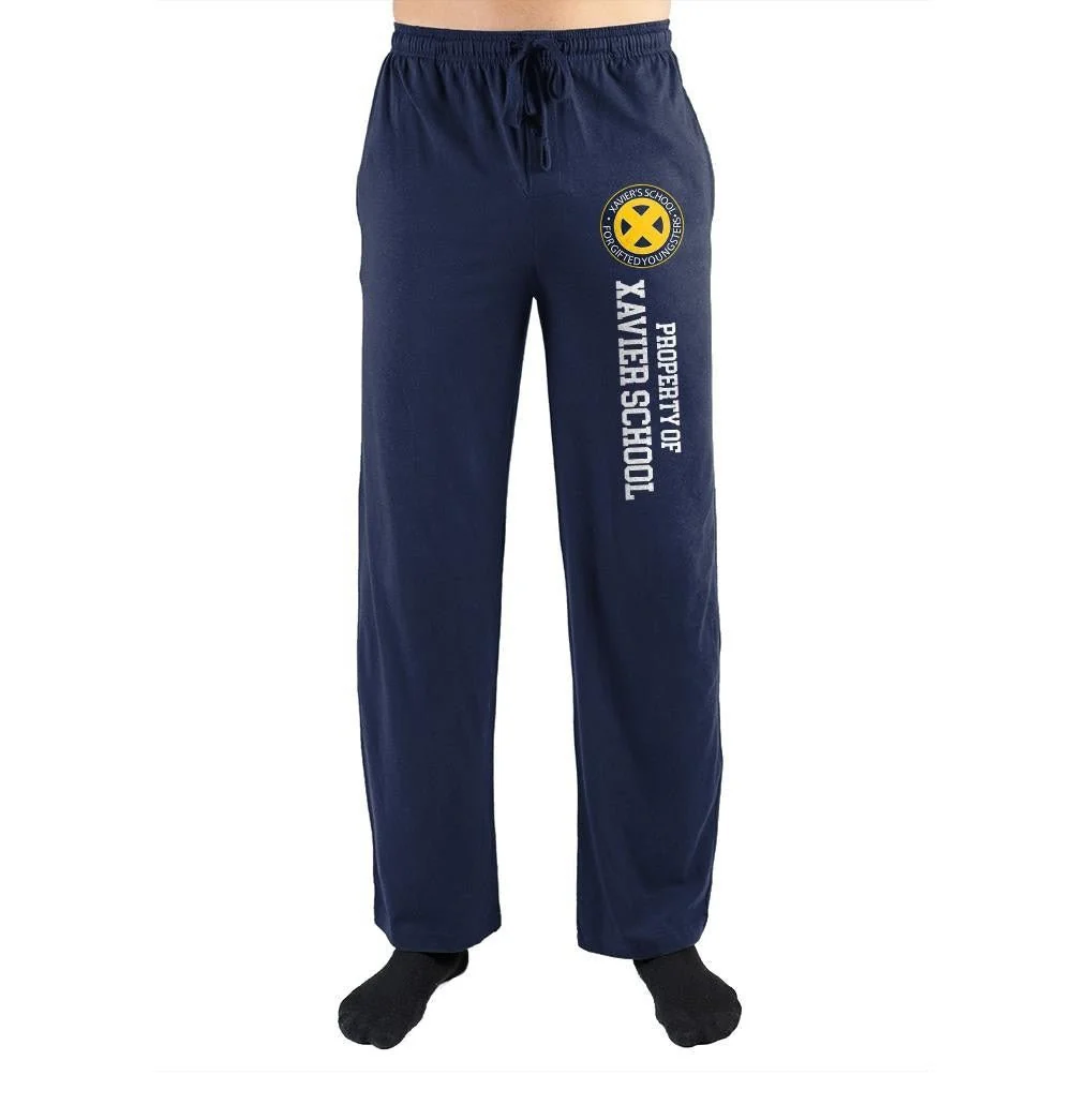 X-Men Property of Xavier School Marvel Pajama Sleep Pants