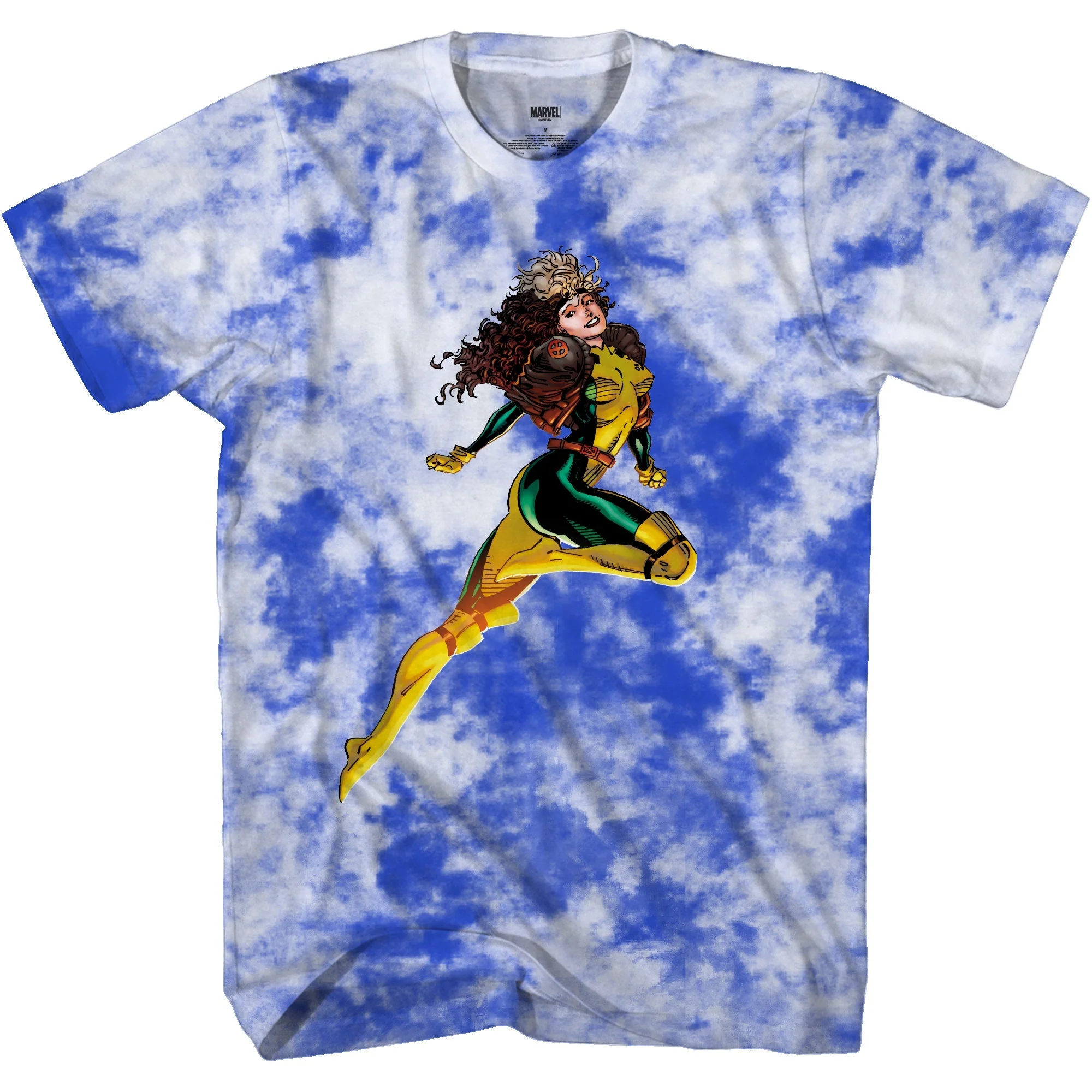 X-Men Rogue Rise In The Clouds Jim Lee Marvel Comics Adult T-Shirt - Image 1