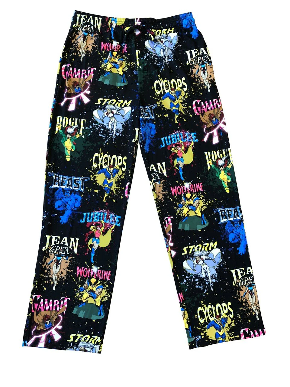 X-Men The Animated Series Characters All Over Marvel Lounge Pants - Image 2