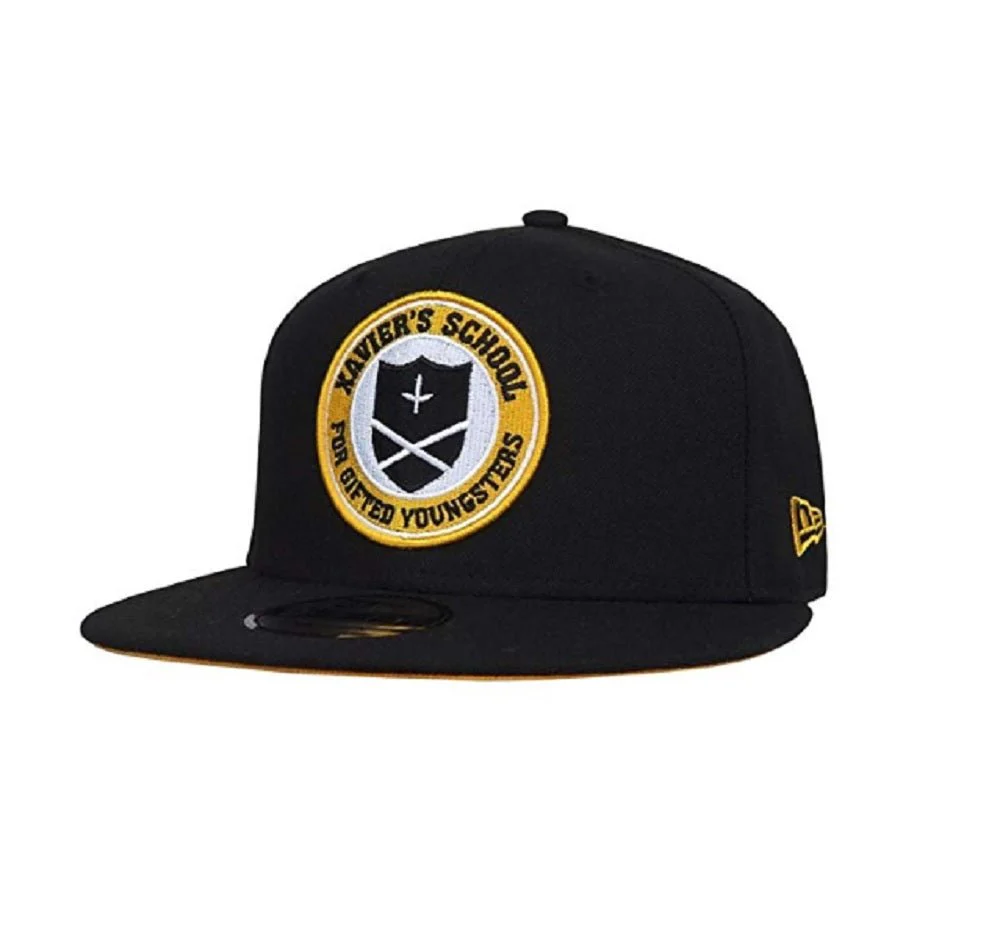 X-Men Xavier Institute Black Marvel Comics New Era 9Fifty Snapback Cap Hat