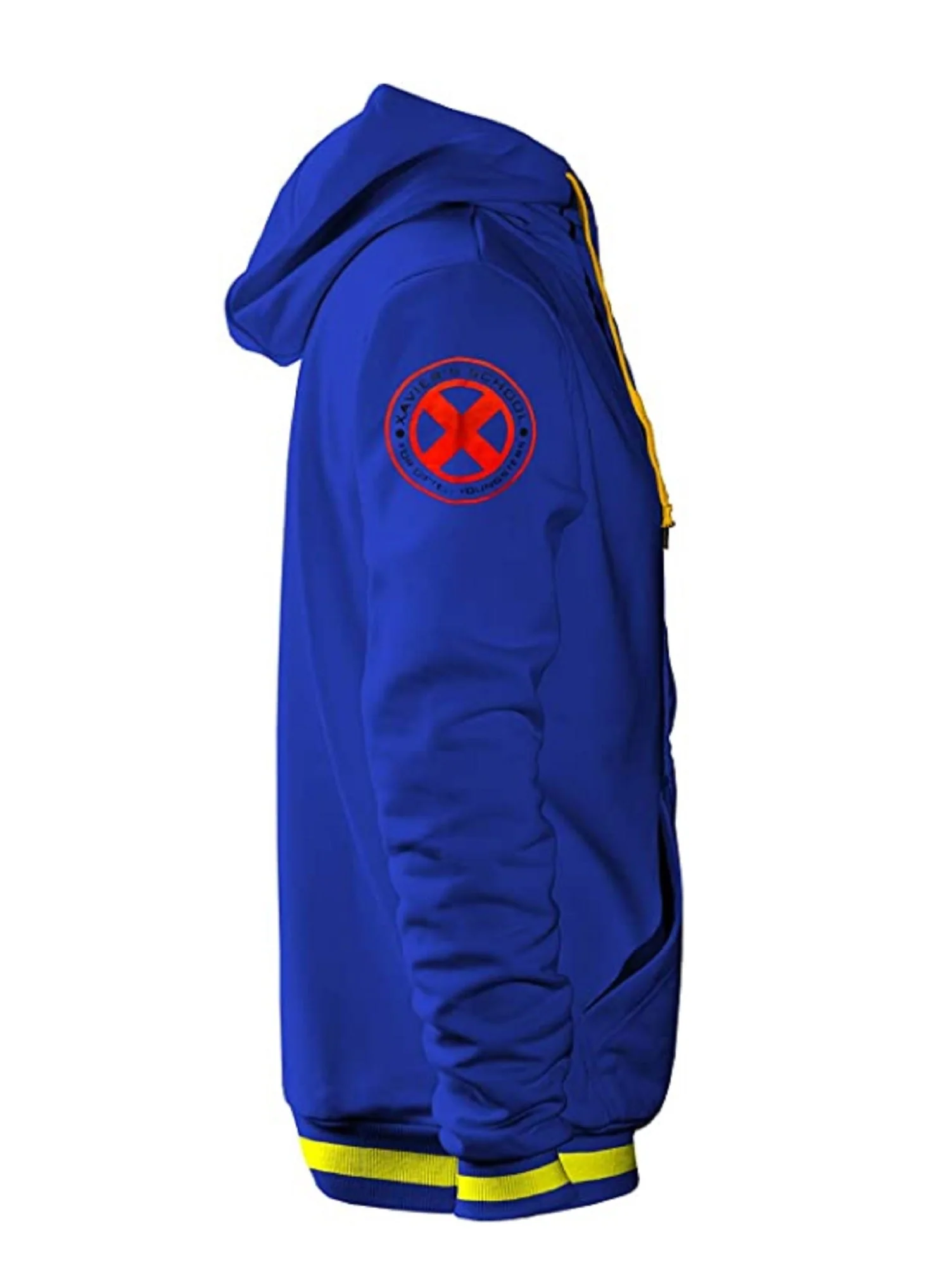 X-Men Xavier Institute Marvel Adult Zip Up Hoodie - Image 3