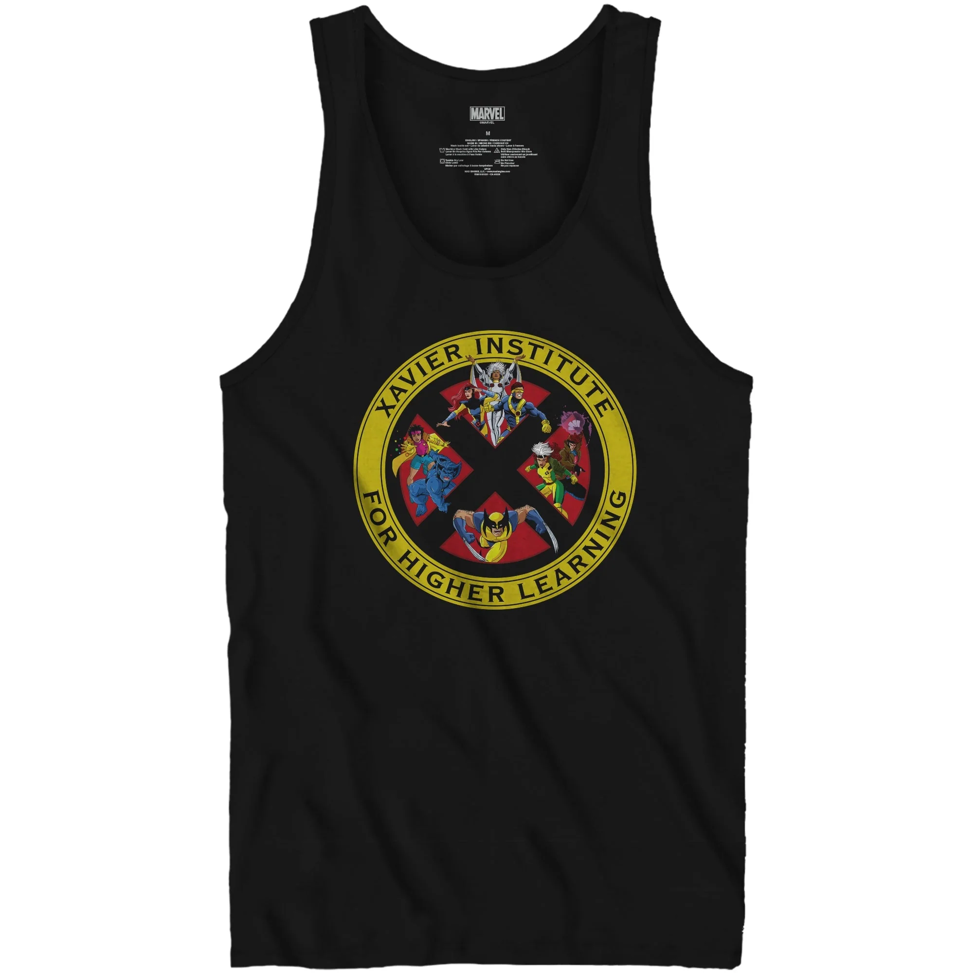 X-Men Xavier School For Higher Learning Marvel Comics Adult Tank Top