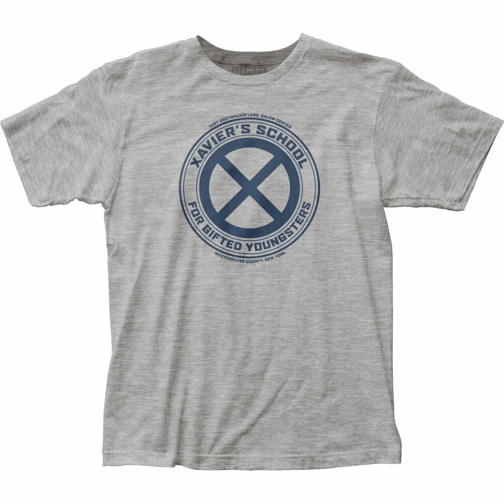 X-Men Xavier’s School Marvel Comics Adult T-Shirt